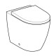 Set Vas wc stativ BTW, Rimfree, forma inchisa, cu capac soft close, alb mat, Geberit ICon 502.383.JT.1 - tech