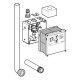 Kit de instalare cu cot de spalare si prelungire a cotului de spalare, pentru sistem de comanda a spalarii pentru pisoar Basic, Geberit 115.985.00.5 - tech 