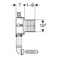 Kit de instalare pentru pisoare Preda, Selva si Tamina, pentru sistem de comanda a spalarii pentru pisoar, Geberit 116.005.00.1 - tech 2