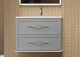 Set mobilier de baie cu lavoar rasina, gri deschis (Grigio nuvola), Baden Haus Tiffany 55242+50169 - detaliu 1