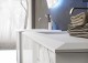 Set mobilier de baie suspendat, cu lavoar rasina si oglinda LED, piatra alba (White stone), Baden Haus Bellagio 54865+54885+50213+45079 - detaliu 4