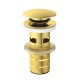 Ventil click-clack pentru lavoare cu preaplin, auriu mat (brushed gold), Ideal Standard Multisuite E1482A2